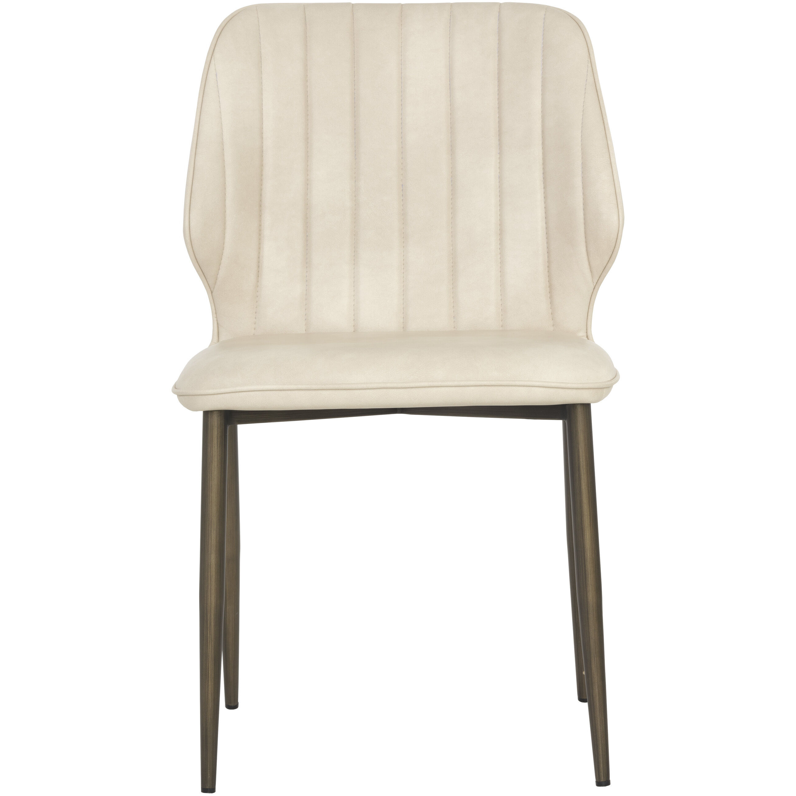 Clinton Bronze / Bravo Cream Dining Chair, Set Of 2